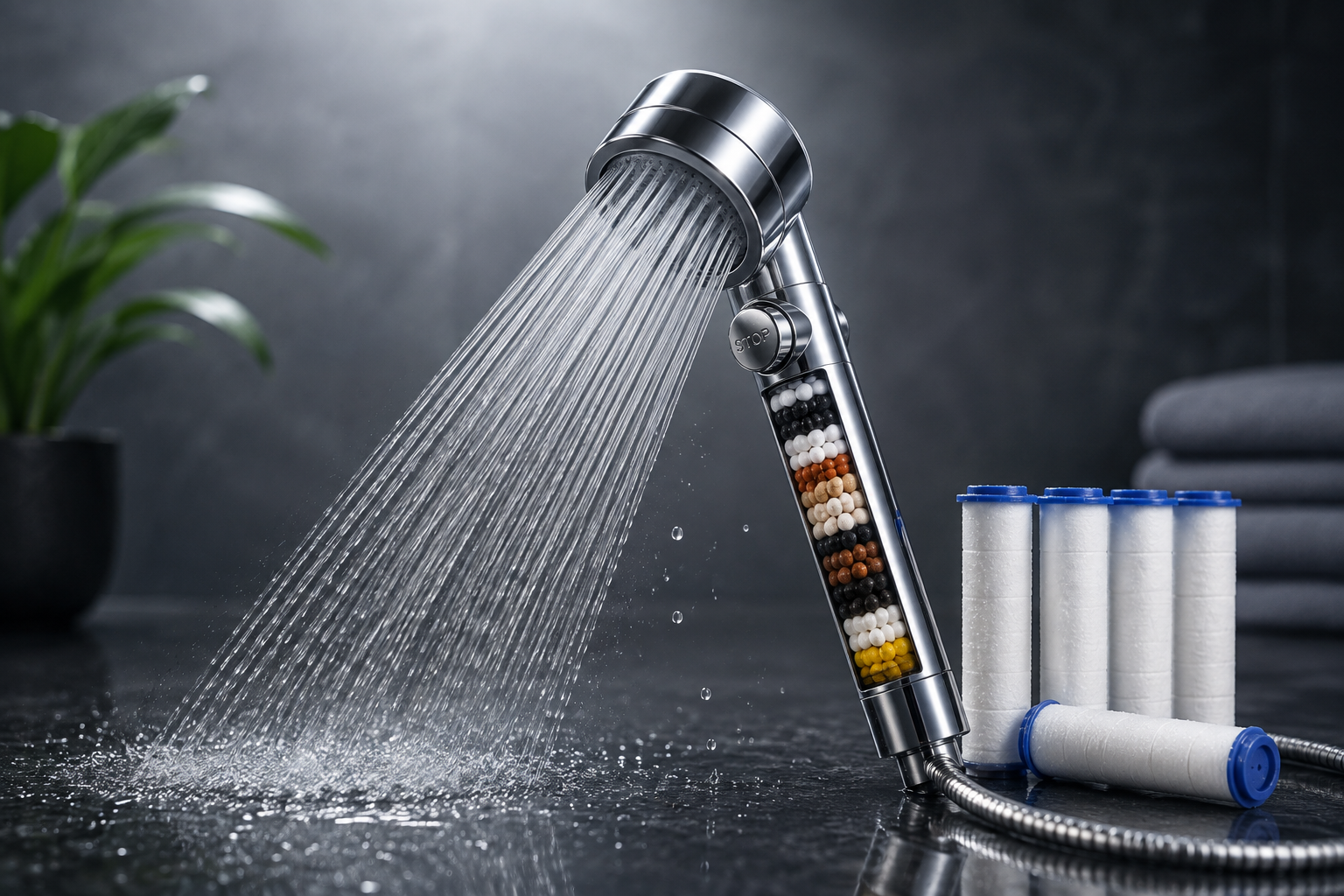 PACK AHORRO — 1 Alcachofa + 4 Filtros